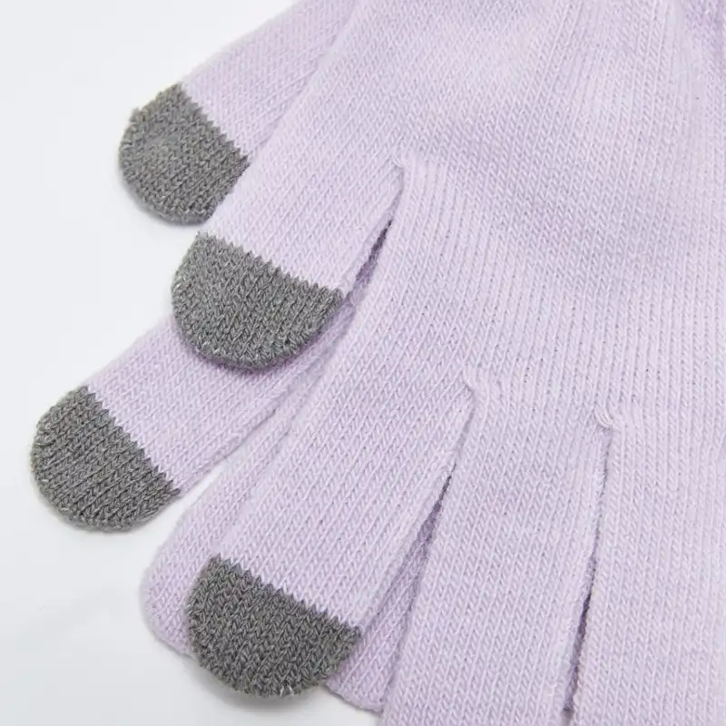 دستکش بافتنی زنانه ال سی وایکیکی مدل تاچ موبایل دار