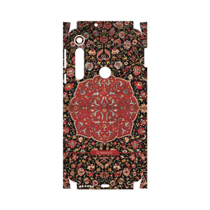برچسب پوششی ماهوت مدل Persian-Carpet-Red-FullSkin مناسب برای گوشی موبایل موتورولا One Macro