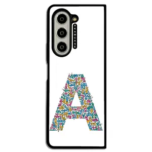 AKAM AMC-WSGZFOLD5-ALPHADOODLEBET-1 Cover For Samsung Galaxy Z Fold 5