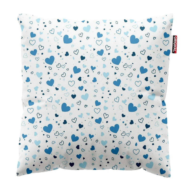 کوسن پاد آفرین طرح قلب کد 1674 سایز 30*30 سانتی متر