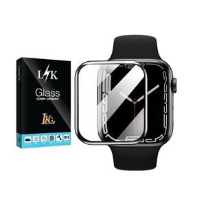  محافظ صفحه نمایش ال کا جی مدل PMMA مناسب برای ساعت هوشمند Apple Series8SE-44