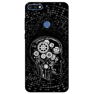 Megafone Human Robot 7428 Cover For Huawei Y6 Prime 2018