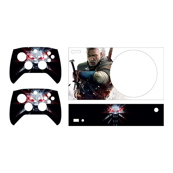 برچسب Xbox series s توییجین وموییجین مدل Witcher 01 مجموعه 4 عددی