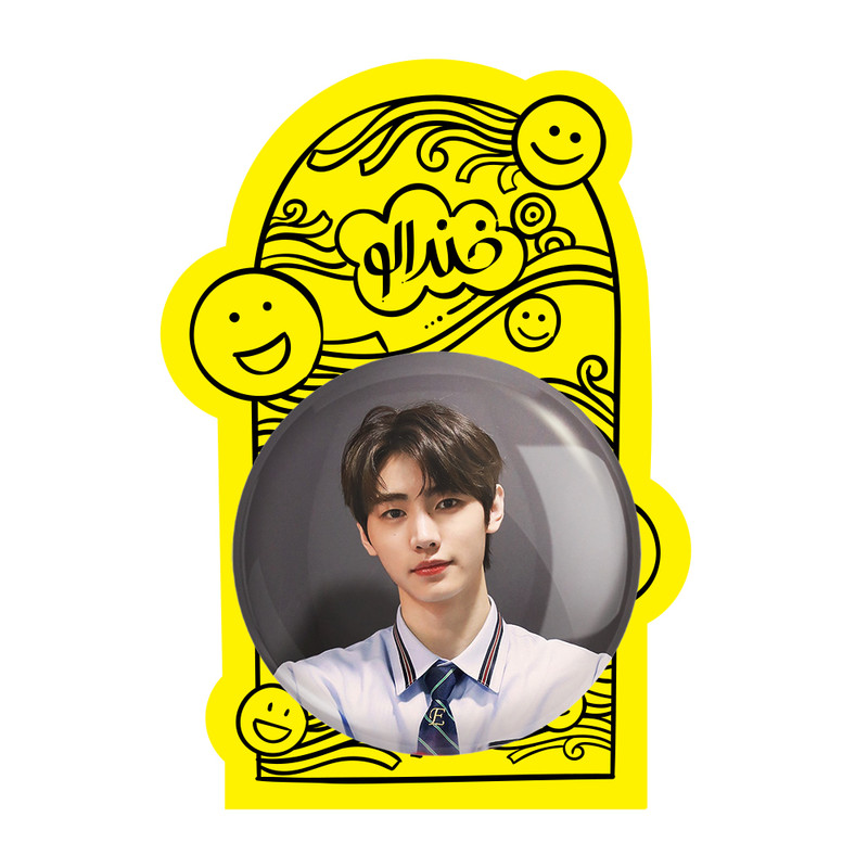 آینه جیبی خندالو طرح سونگهون گروه انهایپن ENHYPEN مدل تاشو کد 21958