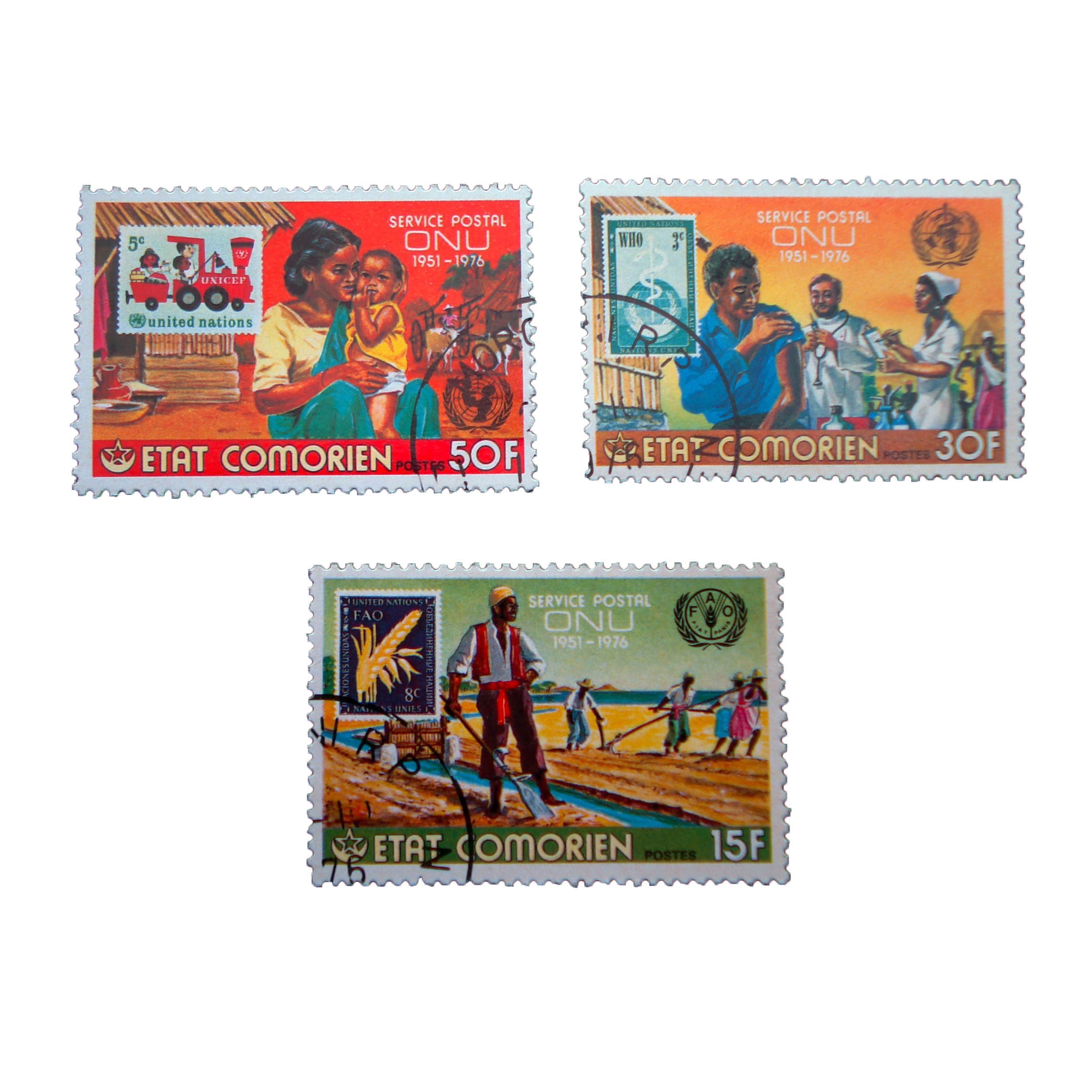  تمبر یادگاری مدل ملل کد mellal-908 مجموعه 3 عددی