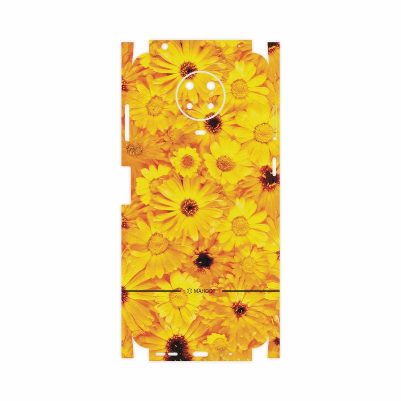 برچسب پوششی ماهوت مدل Yellow-Flower-FullSkin مناسب برای گوشی موبایل نوکیا G20