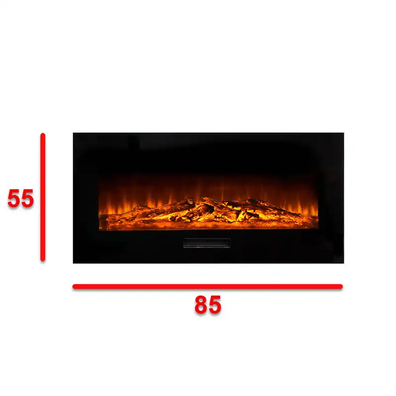 شومینه دیواری برقی شومینه بیستون مدل B.Z_85_L4.bs