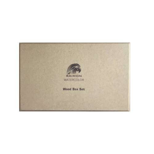 آبرنگ 45 رنگ رایمون مدل چوبی کد 45