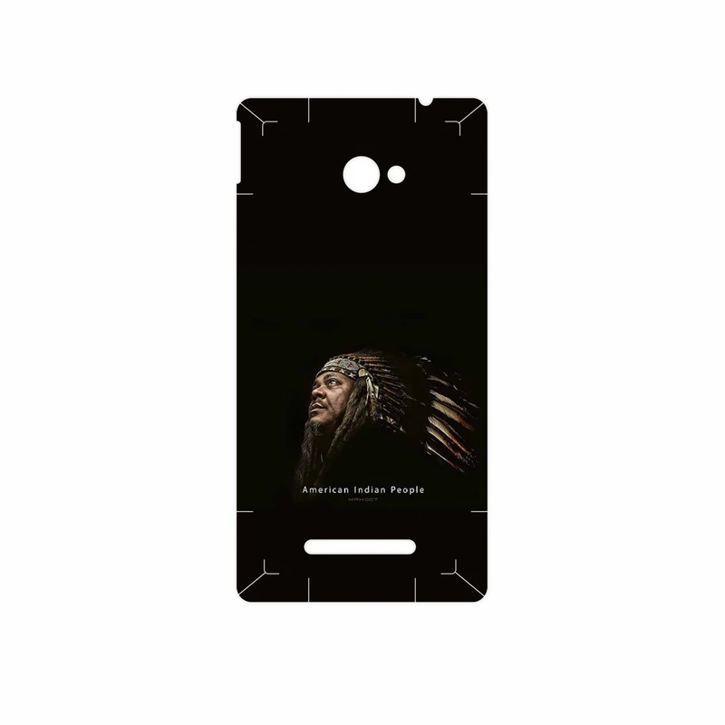 برچسب پوششی ماهوت مدل Portrait of an Indian Man مناسب برای گوشی موبایل اچ تی سی 8X