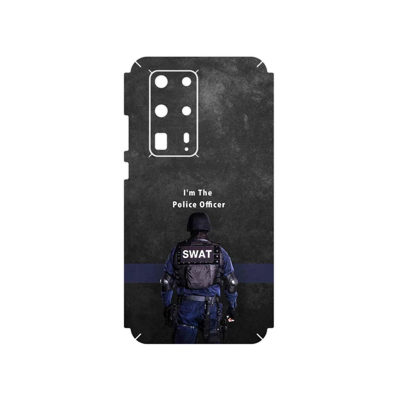 برچسب پوششی ماهوت مدل Police Officer مناسب برای گوشی موبایل هوآوی P40 Pro Plus