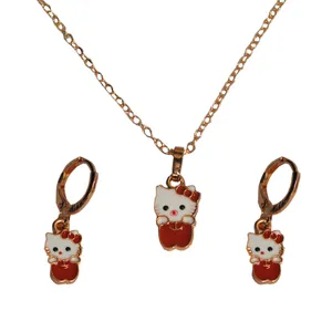 نیم ست دخترانه مدل کیتی کد 0034