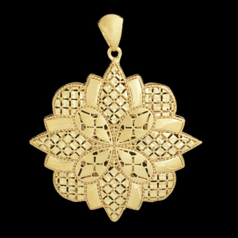 آویز گردنبند طلا 18 عیار زنانه طلای مستجابی مدل پارسه کد 6766