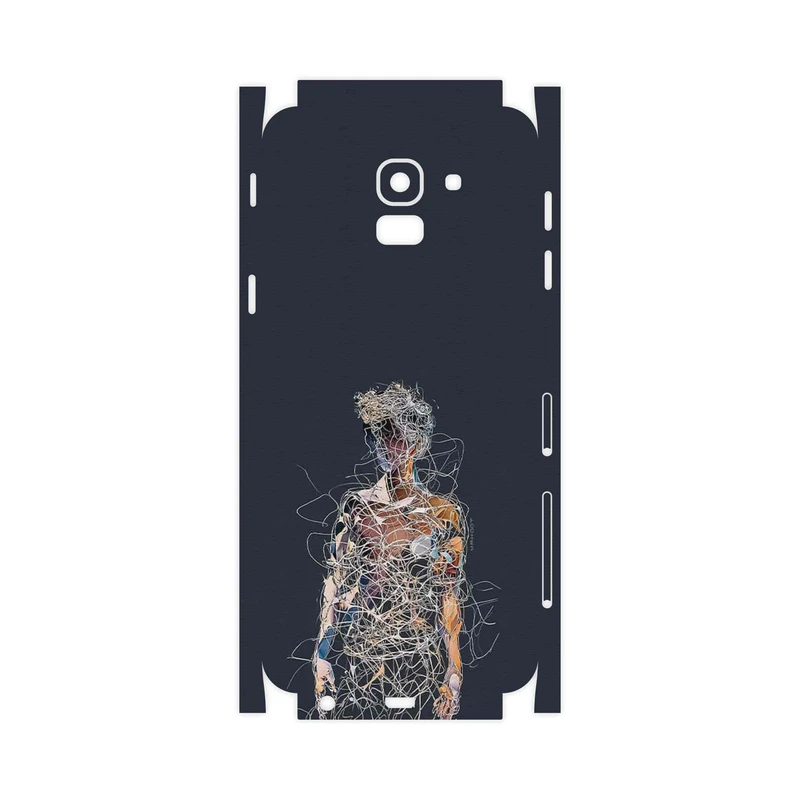 برچسب پوششی ماهوت مدل Strings Digital Art 1-FullSkin مناسب برای گوشی موبایل سامسونگ Galaxy J6