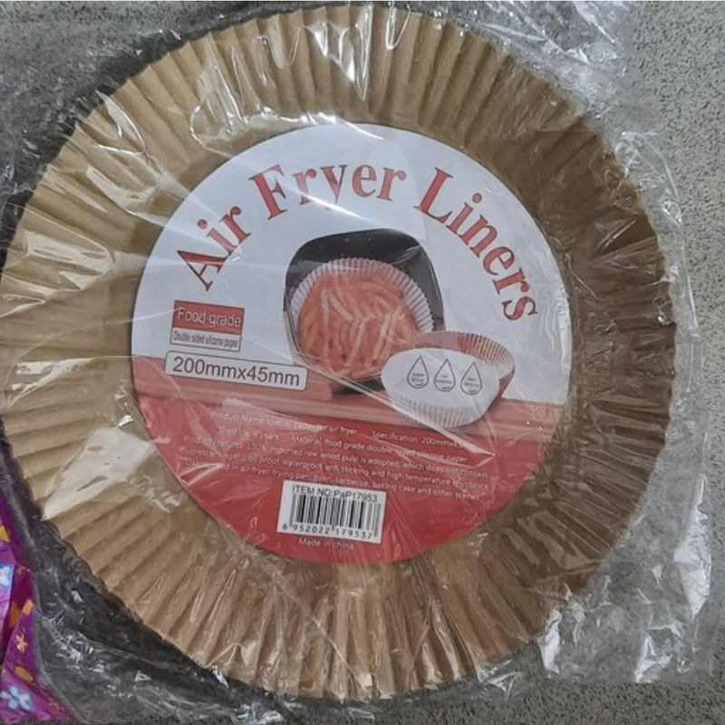 عکس شماره 6 : ورق نسوز شیرینی-پزی مدل کاغذ سرخ کن گرد کد l20 مجموعه 100 عددی