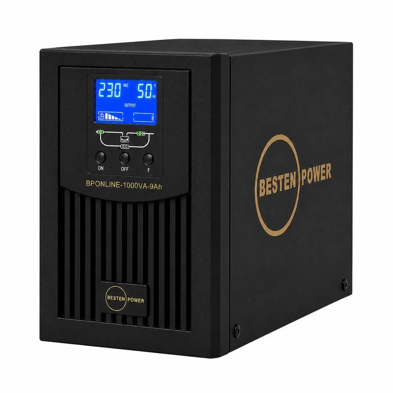یو پی اس بستن پاور مدل BPONLINE-1000VA-9Ah ظرفیت 1000VA به همراه باتری داخلی