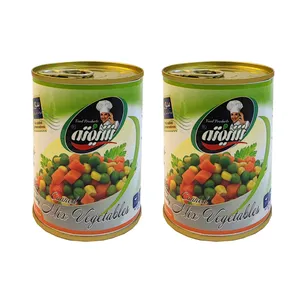  کنسرو مخلوط سبزیجات شیفته - 370 گرم بسته 2 عددی