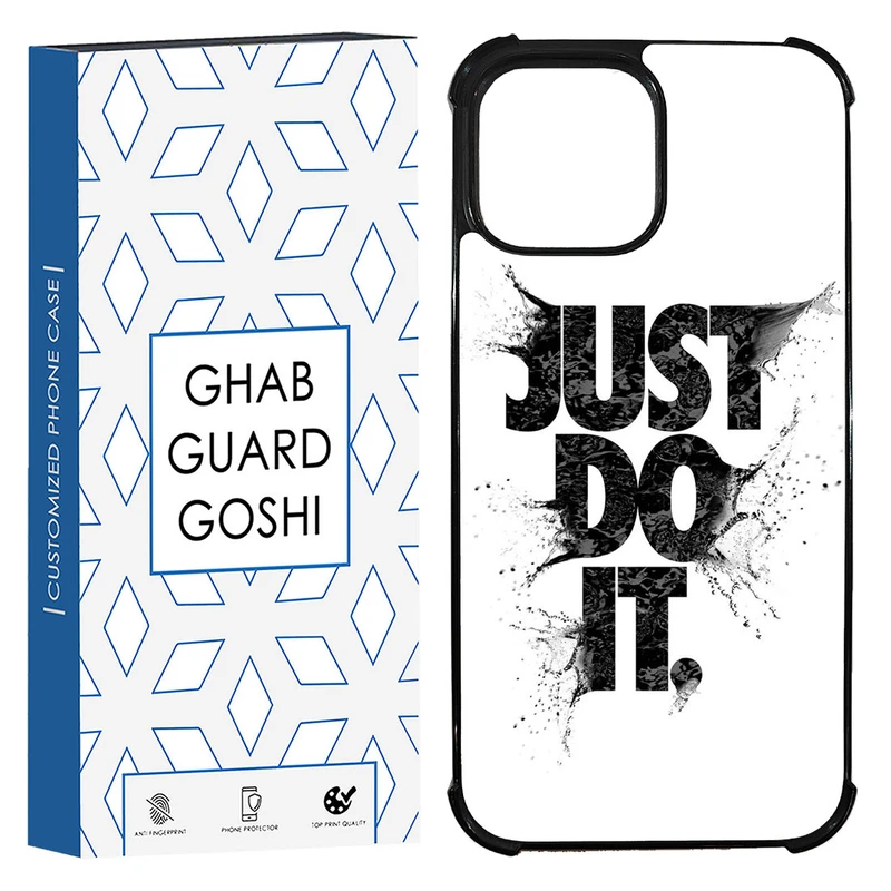 کاور قاب گارد گوشی طرح just do it کد TPU-107 مناسب برای گوشی موبایل اپل Iphone 13 pro max