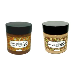 کره فندق ساده و کره بادام زمینی شکلاتی مهیاس-500 گرم