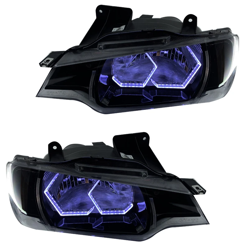 چراغ جلو خودرو گروه پژوهش صنعت مدرن مدل 3D-i8-W-B مناسب برای وانت آریسان بسته دو عددی