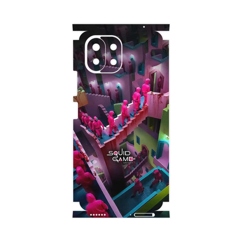 برچسب پوششی ماهوت مدل Squid Game-FullSkin مناسب برای گوشی موبایل شیائومی 11 Lite 5G NE
