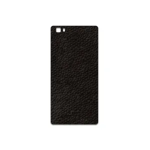 MAHOOT Dark-Brown-Leather Cover Sticker for Huawei P8 Lite