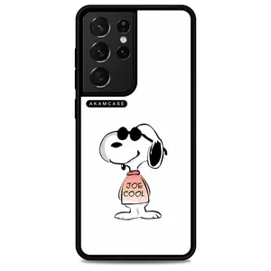 AKAM AMCWSGS21U-SNOOPY15 Cover For Samsung Galaxy S21 Ultra