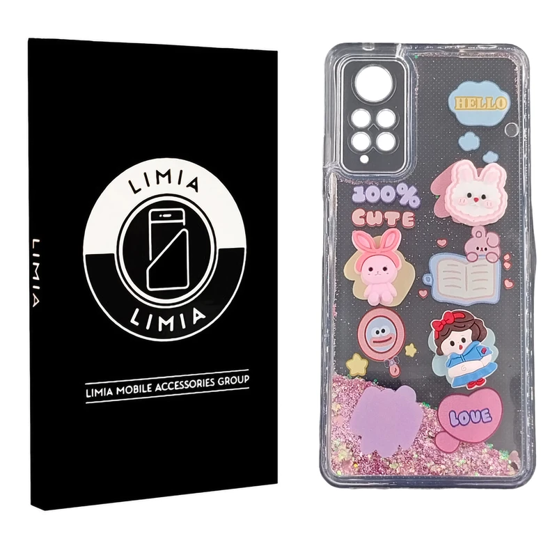 کاور لیمیا مدل آکواریومی لنزدار طرح عروسکی برجسته مناسب برای گوشی موبایل شیائومی Redmi Note 12 Pro 4G