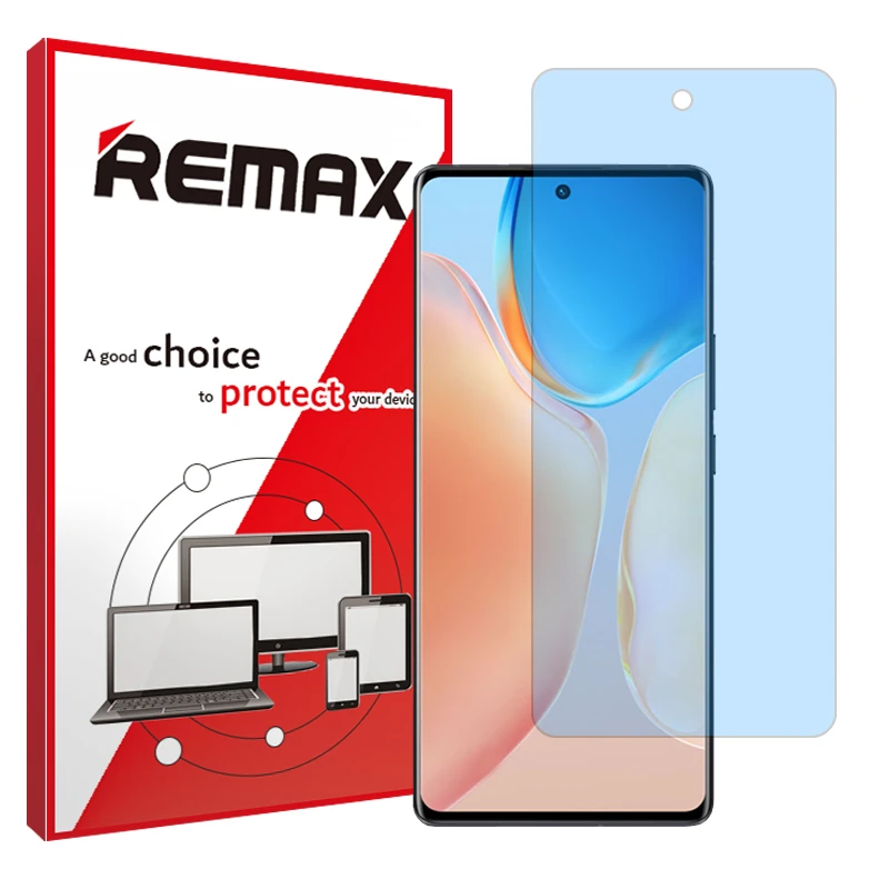 محافظ صفحه نمایش مات آنتی بلو ریمکس مدل Resistant مناسب برای گوشی موبایل ویوو X70 Pro Plus