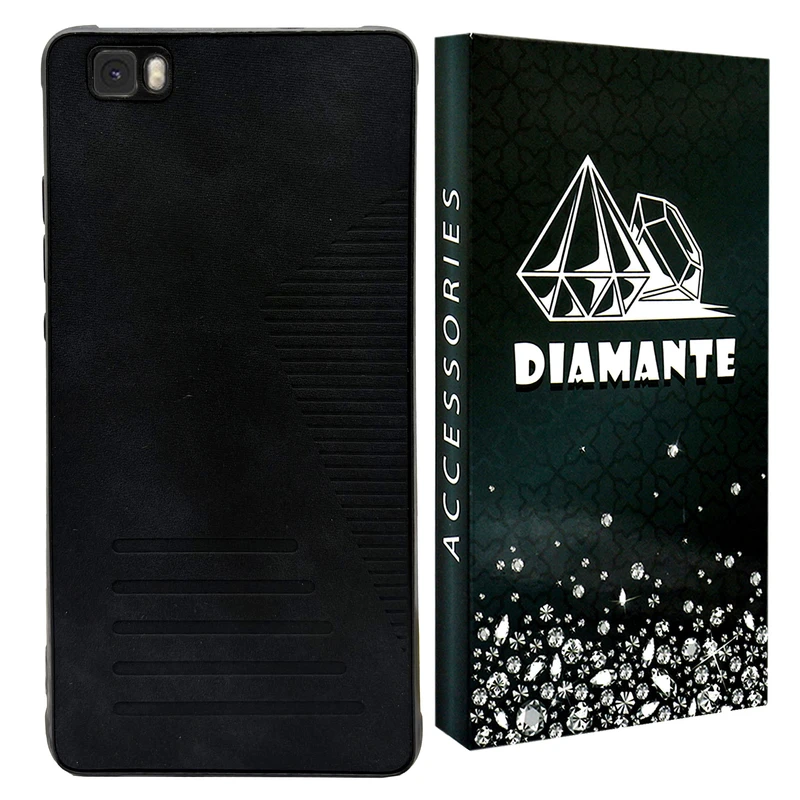 کاور دیامانته مدل Soft Navy مناسب برای گوشی موبایل هواوی P8 Lite