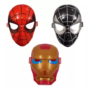 ماسک ایفای نقش مدل مرد عنکبوتی مایلز مرد آهنی بسته سه عددی