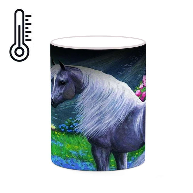 ماگ حرارتی کاکتی مدل اسب کد mgh24219