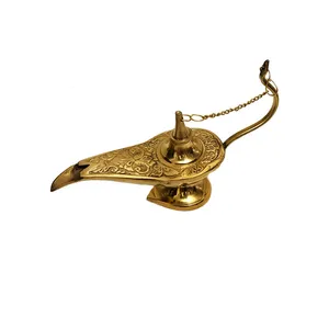 دکوری برنجی طرح چراغ جادو کد 38 