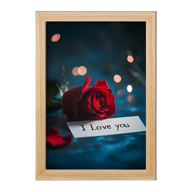 تابلو خندالو مدل I Love You کد F12577