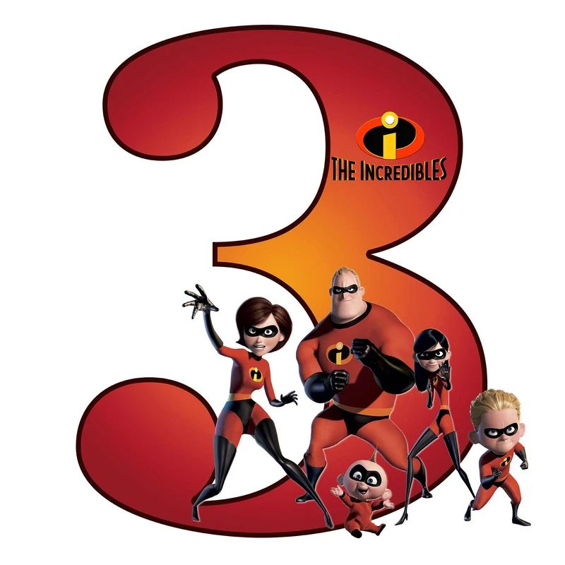  استند رومیزی تولد مدل عدد 3 طرح شگفت انگیزان کد 1496