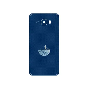 MAHOOT Minimal Gardener Astronaut Cover Sticker for Samsung Galaxy C7