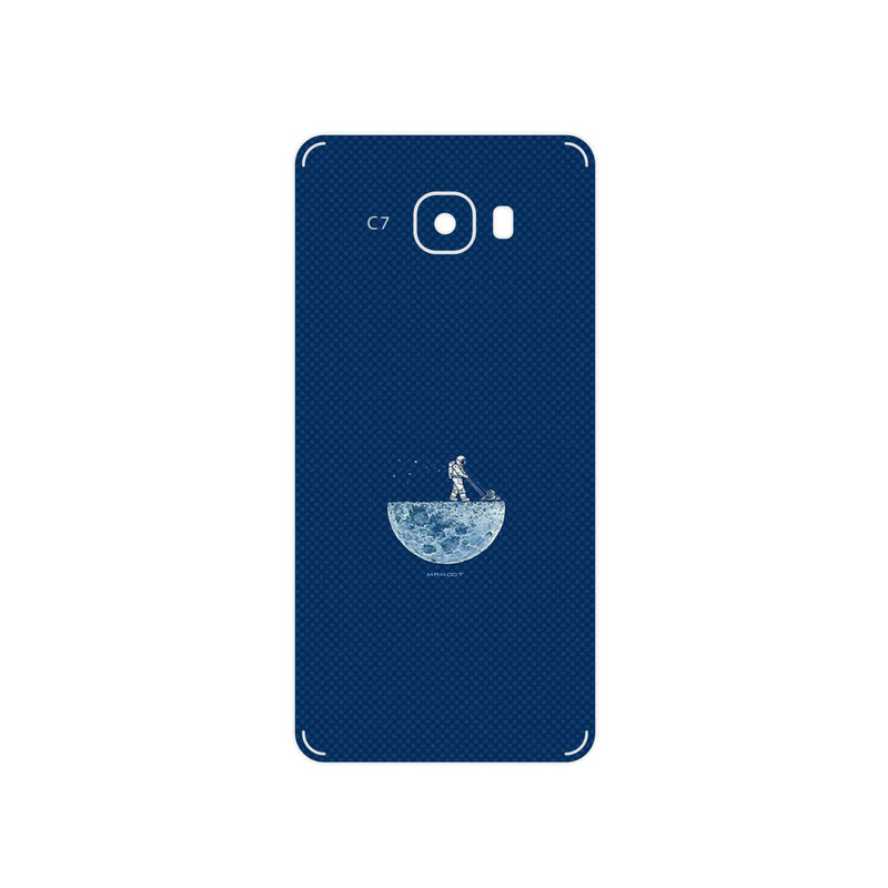 برچسب پوششی ماهوت مدل Minimal Gardener Astronaut مناسب برای گوشی موبایل سامسونگ Galaxy C7