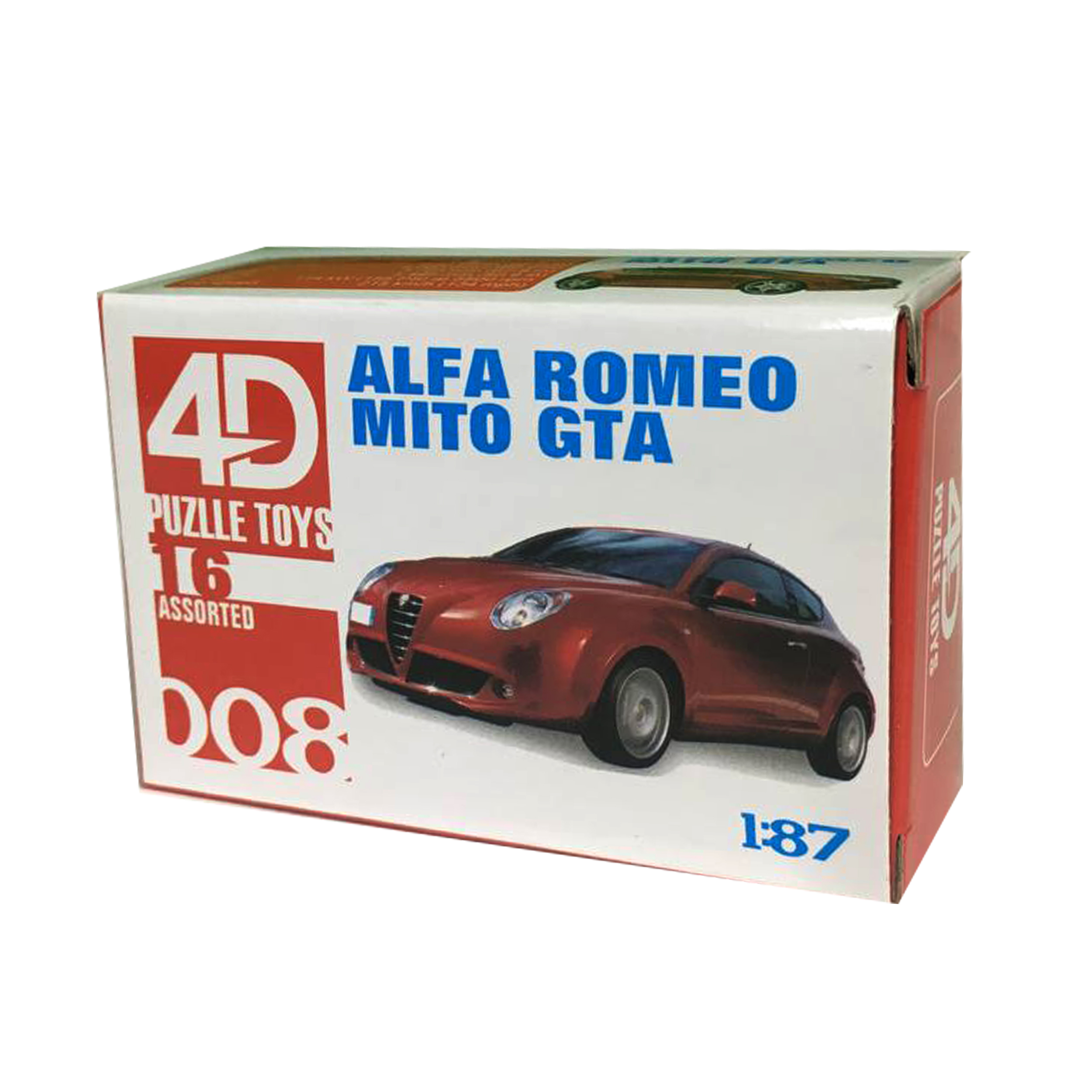 ساختنی مدل ماشین ALFA ROMEO MITO GTA