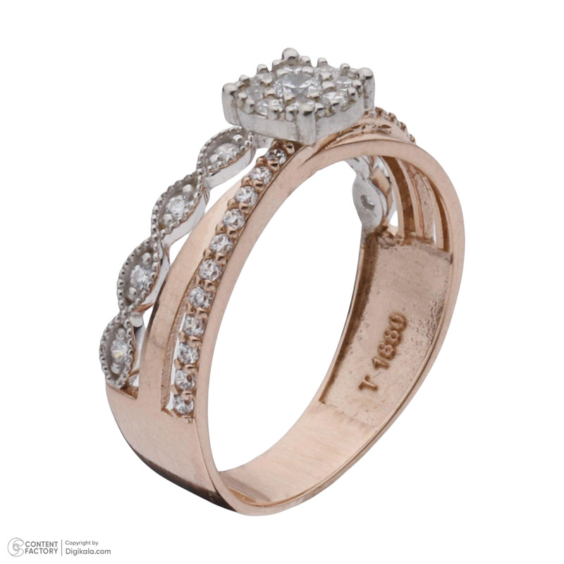 انگشتر طلا 18 عیار زنانه مایا ماهک مدل MR1142