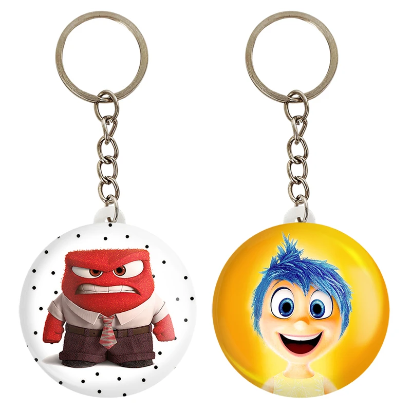 جاکلیدی خندالو مدل انیمیشن اینساید اوت Inside Out کد 35593560 مجموعه 2 عددی