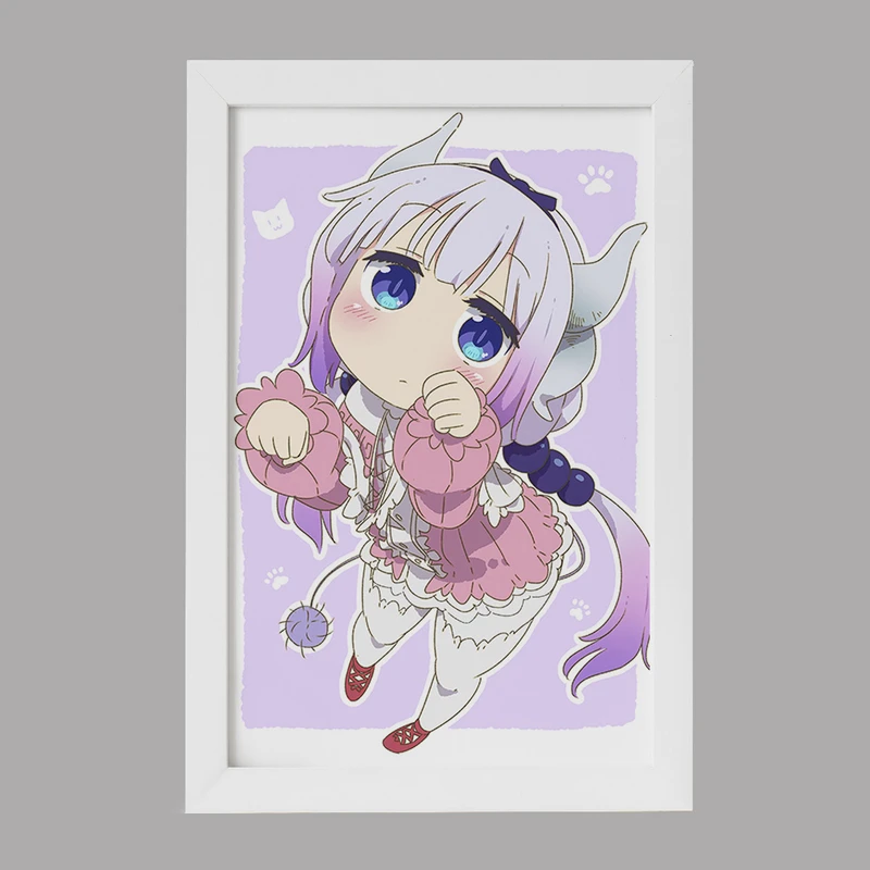 تابلو خندالو مدل کانا انیمه اژدهای خدمتکار کوبایاشی کد 36279