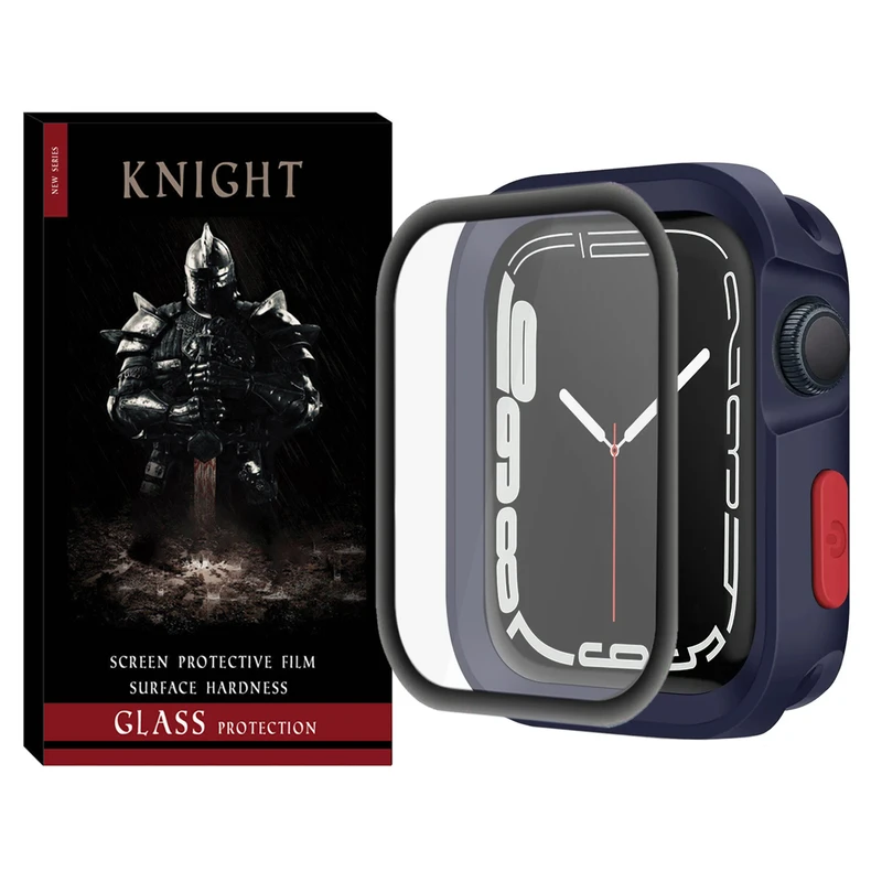 کاور نایت مدل Armor Shield KT مناسب برای اپل واچ سری 7/8/9 سایز 41 میلی متری به همراه محافظ صفحه نمایش