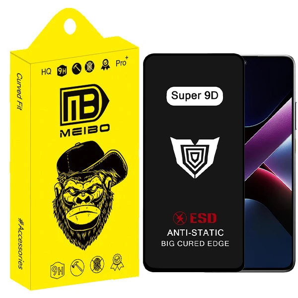 محافظ صفحه نمایش میبو مدل Super 9D Glavers مناسب برای گوشی موبایل شیائومی Poco X6 Pro 5G / X7 Pro 5G / Note 13 Pro 5G