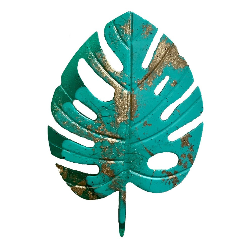 سنجاق سینه زنانه مدل برگ انجیری