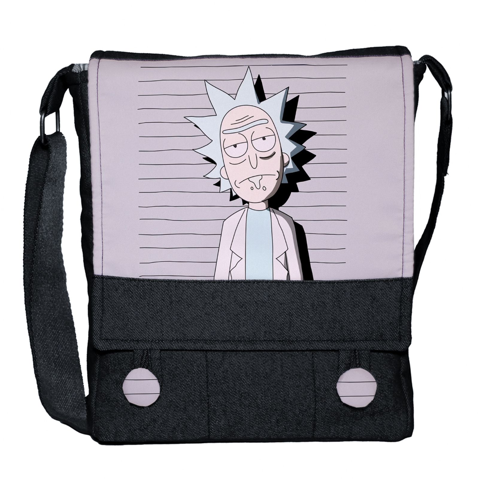 کیف رودوشی چی چاپ طرح انیمیشن ریک و مورتی کد Rick Sanchez -  - 1