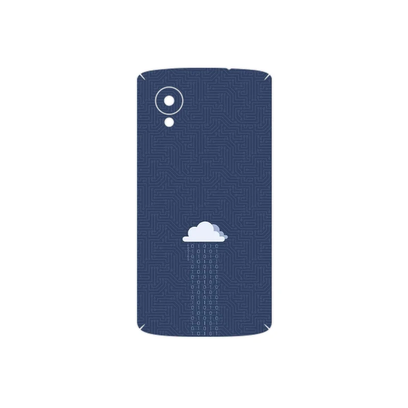 برچسب پوششی ماهوت مدل Minimal Data Cloud مناسب برای گوشی موبایل گوگل Nexus 5
