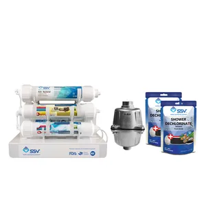 دستگاه تصفیه کننده آب اس اس وی مدل Jetline x800 به همراه فیلتر و شارژ یدک وزن 140 گرم
