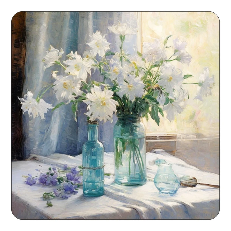 مگنت کاکتی طرح نقاشی رنگ روغن مدل mp73363