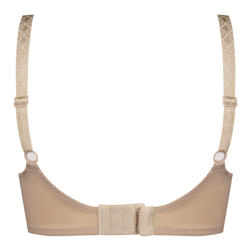 سوتین زنانه شاندرمن مدل فنردار کد 5080-2385-26 رنگ کرم