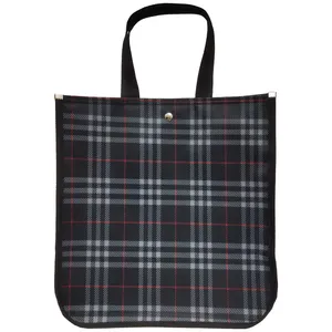 ساک دستی طرح چهارخانه