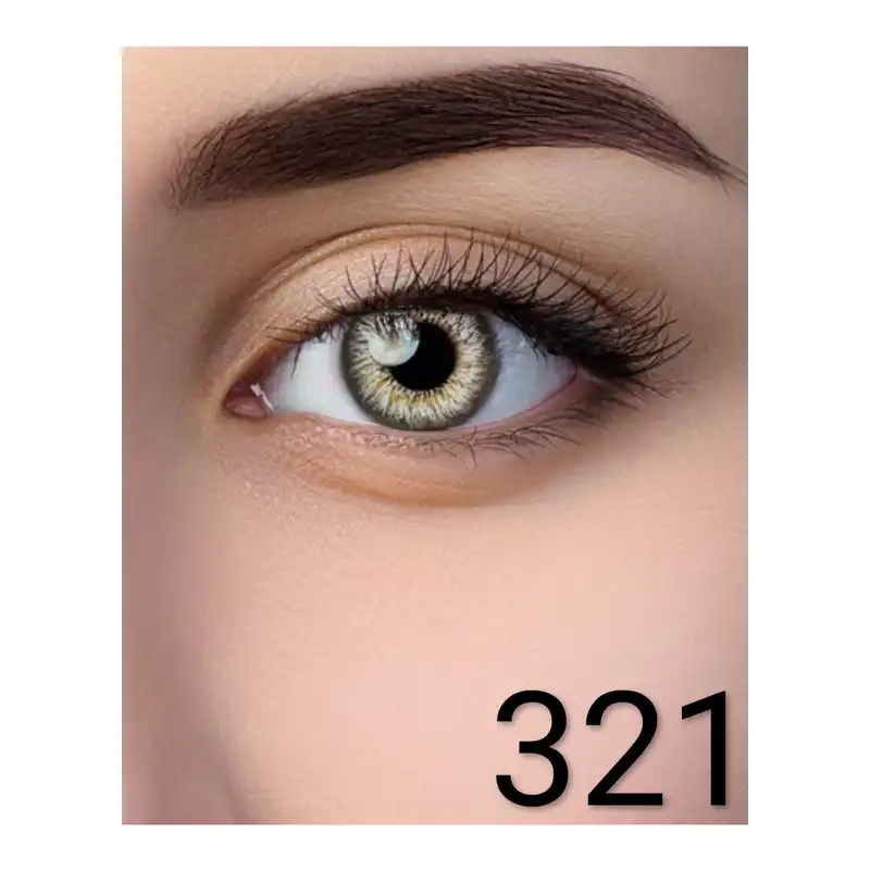 لنز چشم الگانس کد 321 رنگ طوسی روشن